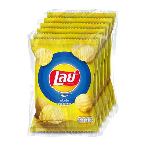 Lays R ລົດເກືອ 42 g 1x6