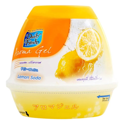 Daily Fresh Air Freshener Gel Lemon Soda Scent 200ml