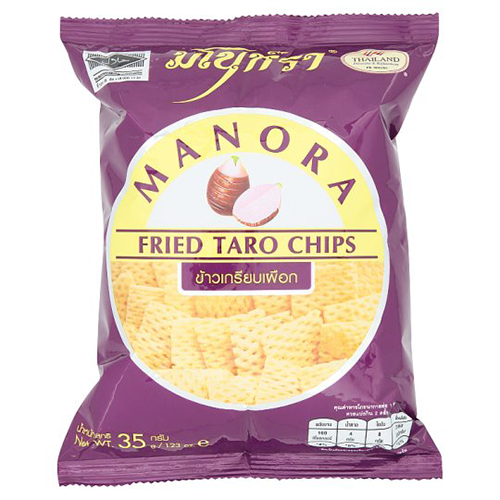 manora fried taro chips 15g