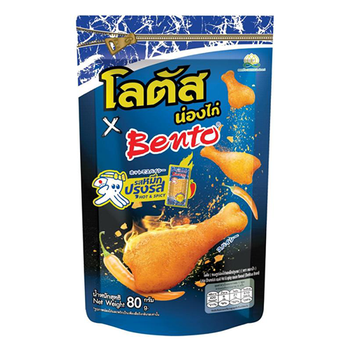 Lotus  (Spicy Squid Flavor Snack) 80g