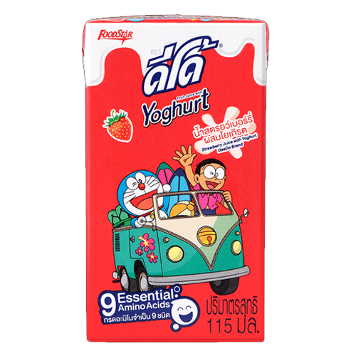 DeeDo Strawberry Juice with Yoghurt 115 ml