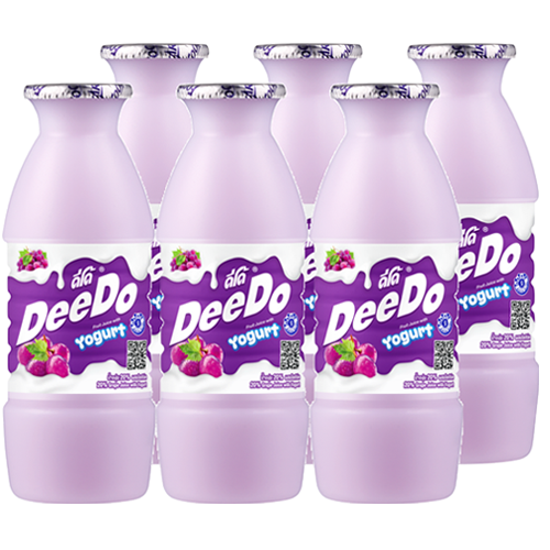 DeeDo Grape Juice with Yoghurt 150ml 1x6