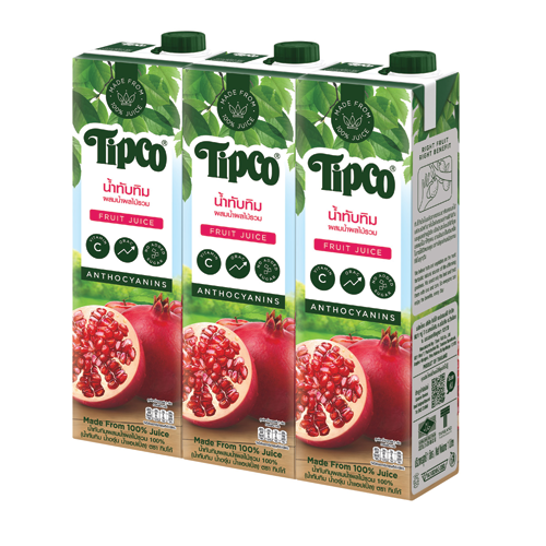 Tipco Pomegranate and Mixed Fruit Juice 1000ml 1x3