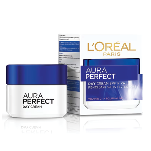 L'Oréal Paris Aura Perfect Day Cream SPF 17 PA++ Fights Dark Spots+Evens Tone 50ml