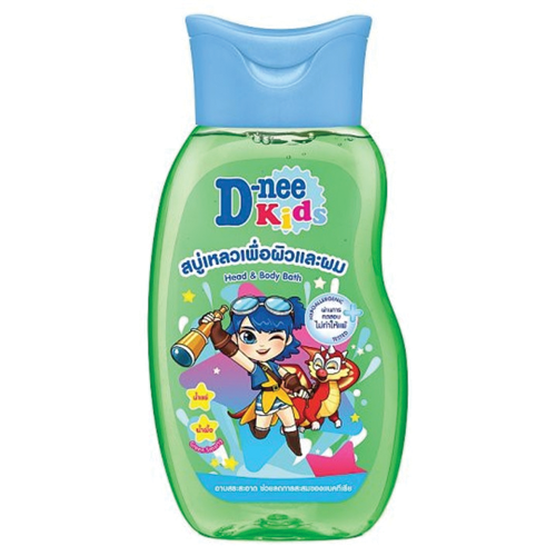 ຄີມອາບນ້ຳD-Nee Kid 200ml.ຂຽວ ຂວດ