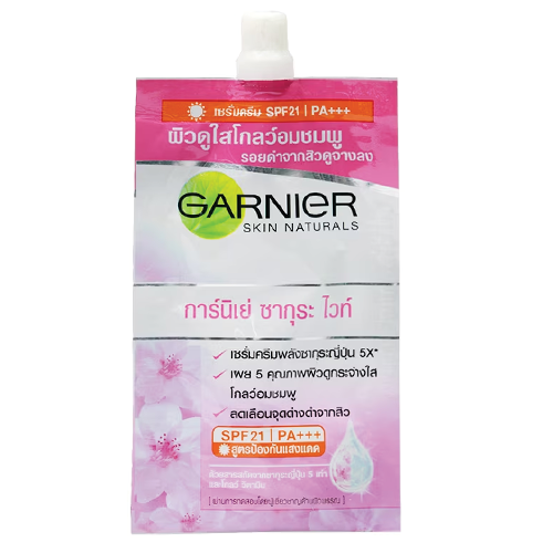 Garnier Sakura Glow Hyaluron Serum Cream SPF30/PA+++ 7ml