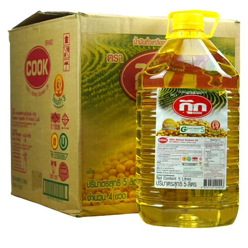 Cook Soybean oil 5L 1X4