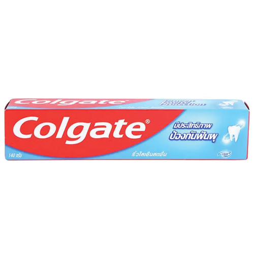 Colgate Toothpaste Proven Cavity Protechtion Double Cool Stripe  140g