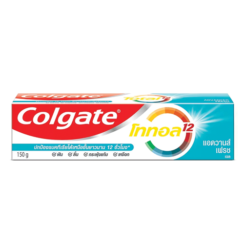 Colgate Toothpaste Total 12 Advanced Fresh Gel 150g