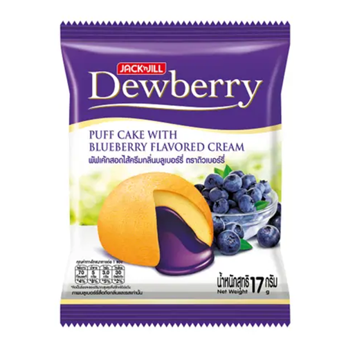 Dewberry ດິວເບີຣີ ເຄັກສອດໄສ້ 5B ມ່ວງ Dewberry 17g