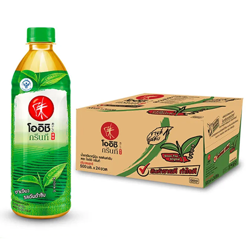 Oishi Green Tea Original 500ml 1x24