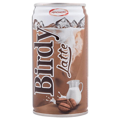 Birdy Coffee Latte Less Sugar 180ml