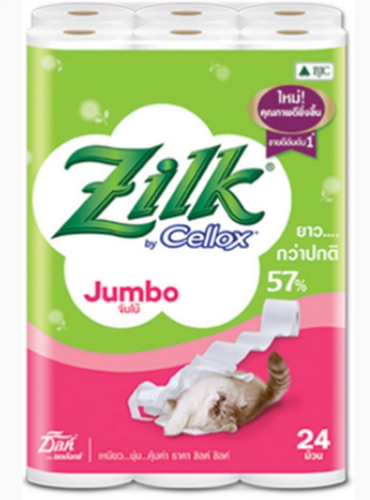 Zilk Jumbo Toilet Tissue 24rolls