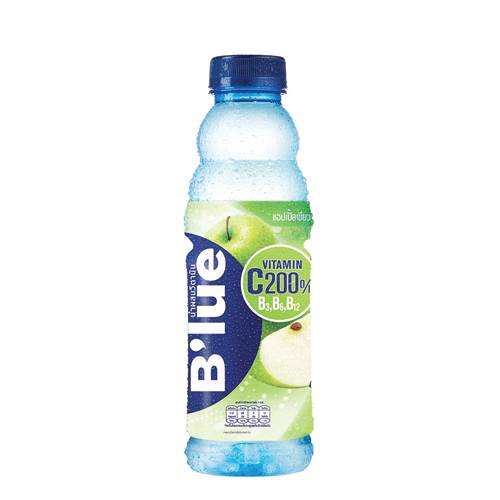 B'lue Vitamin C Drink Green Apple Flavor 500ml