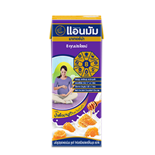 Anmum Materna UHT Partly Skimmed Milk Honey Flavor 180ml