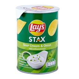 lays stax ຊາວຄີມແລະຫົວຫອມ 42 g / (Unit)