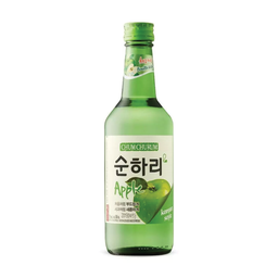 (APPLE SOJU) ໂຊຈູ ຊໍອິມຊໍຣອມ ລົດແອັບເປີ້ນຂຽວ 1BOX20BTLS360ml ALC 12.0% / (หน่วย)