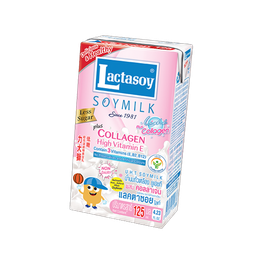 Lactasoy Light Soy Milk UHT Collagen Fiber 125ml / (件)