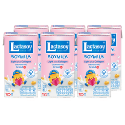 Lactasoy Poy Milk UHT Collagen Fiber 125ml 1x6 / (Pack)