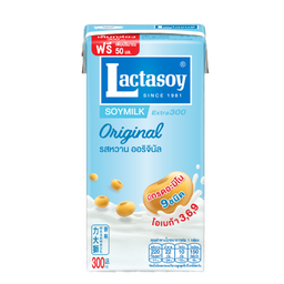 Lactasoy Soy Milk UHT Sweet Flavored 300ml / (件)