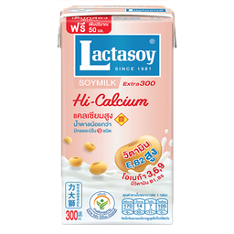 Lactasoy Poy Milk UHT J 300ml / (Unit)