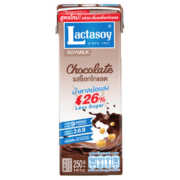 Lactasoy Soy Milk UHT Chocolate Flavored 250ml / (件)