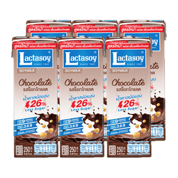 Lactasoy Poy Milk UHT Chocolate Flavored 250ml 1x6 / (Pack)