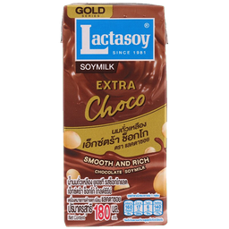 Lactasoy Poy Milk UHT Chocolate Gold Series 180ml / (Unit)