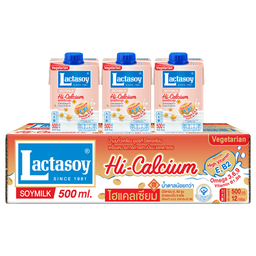 Lactasoy Poy Milk UHT J 500ml 1x12 / (Box)