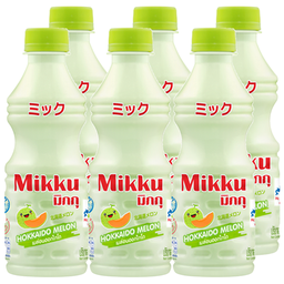 ®DeeDo Mikku Fruit Juice Melon Flavoured with Yoghurt 300 ml 1x6 / (Pack)