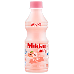 DeeDo Mikku Fruit Juice Peach Flavoured with Yoghurt 300 ml / (หน่วย)