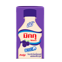 I1 ®DeeDo Mikku Fruit Juice Blueberry Flavoured with Yoghurt 115 ml / (Unit)