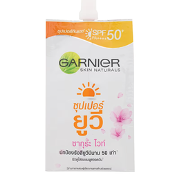 Garnier Sakura Glow Super UV Brighten & Protect Sunscreen SPF50+/PA++++ 7ml / (Unit)