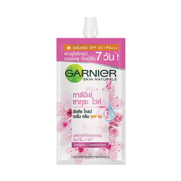 Garnier Sakura White Pinkish Glow Serum Cream UV 7ml / (Unit)