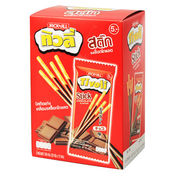 Jack&Jill Tivoli Stick Chocolate Coated 20g 1x12 / (Pack)