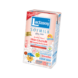 Lactasoy Soy Milk UHT Hi-Calcium 125ml / (Unit)