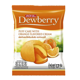 Dewberry ດິວເບີຣີ ເຄັກສອດໄສ້ 5B ສົ້ມ Orange 17g / (件)