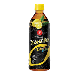 Oishi Black Tea Lemon 500ml / (Unit)