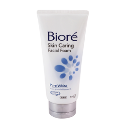 Biore ໂຟມຍິງ ເທົາ Pure White 100g / (件)