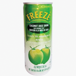 Freeze Coconut Juice Drink 240ml / (Unit)