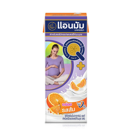 Anmum UHT Drinking Yoghurt Orange Flavor 180ml / (Box)