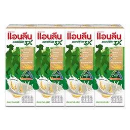 Anlene Actifit 3 UHT Milk English Malt Flavor 180ml 1x4 / (Pack)