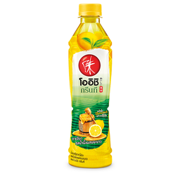 Oishi Green Tea Honey Lemon 380ml / (Unit)