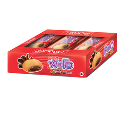 Jack&Jill Fun-O Cookies Filled Chocolate 25g 1x12 / (Pack)