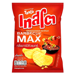 Tasto Potato Chips Barbecue Max Flavored 52g / (Unit)